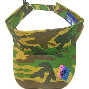 CAMOUFLAGE SUN VISOR HAT